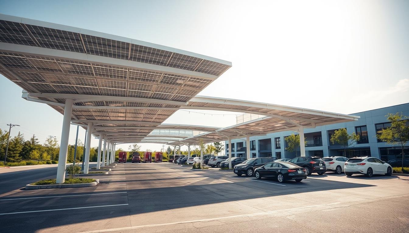 ombrière photovoltaique