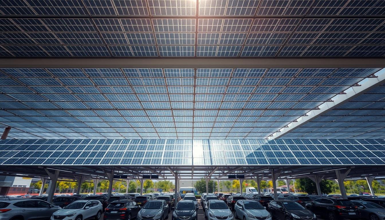 ombrière photovoltaique