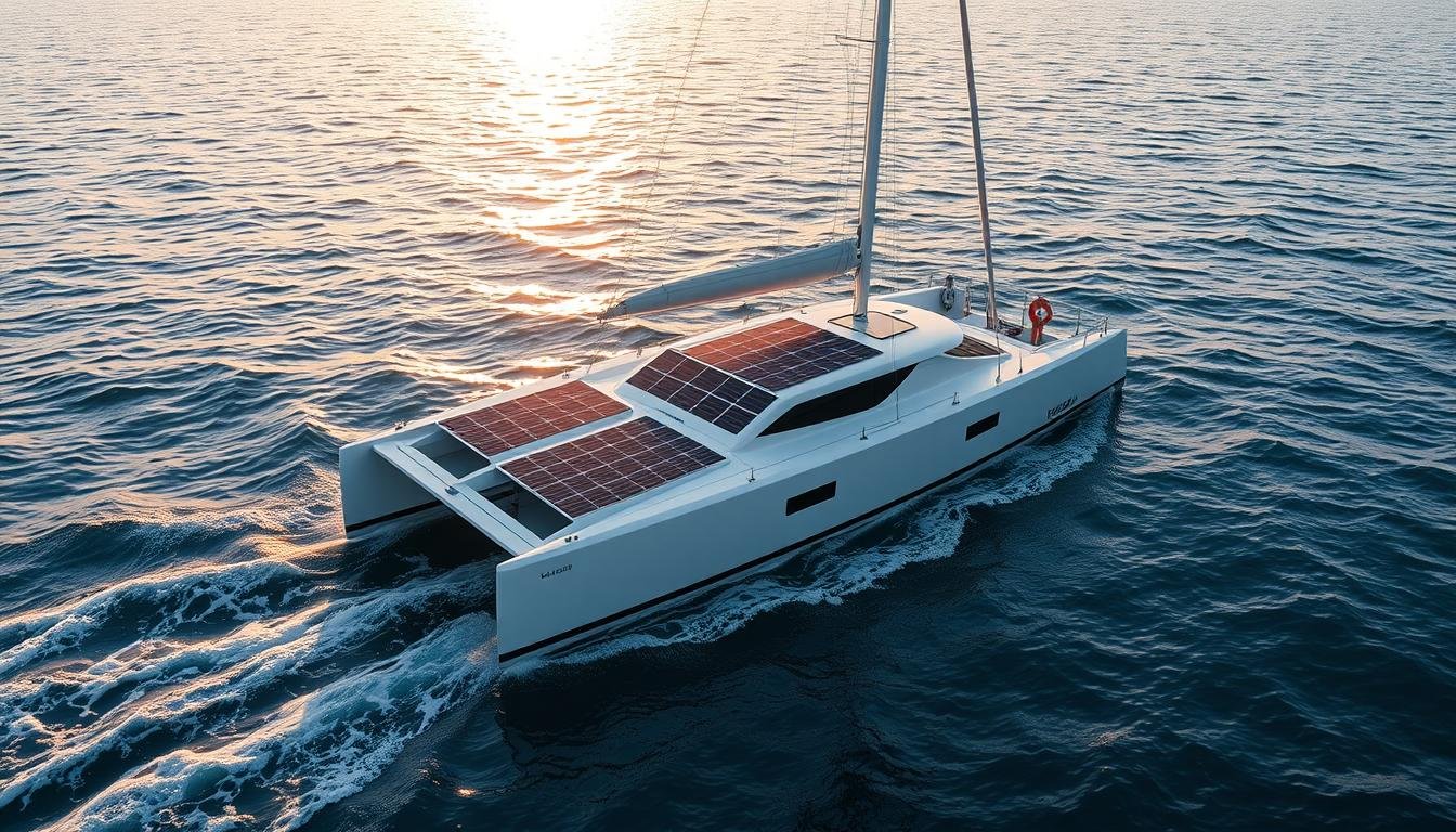 catamaran solaire