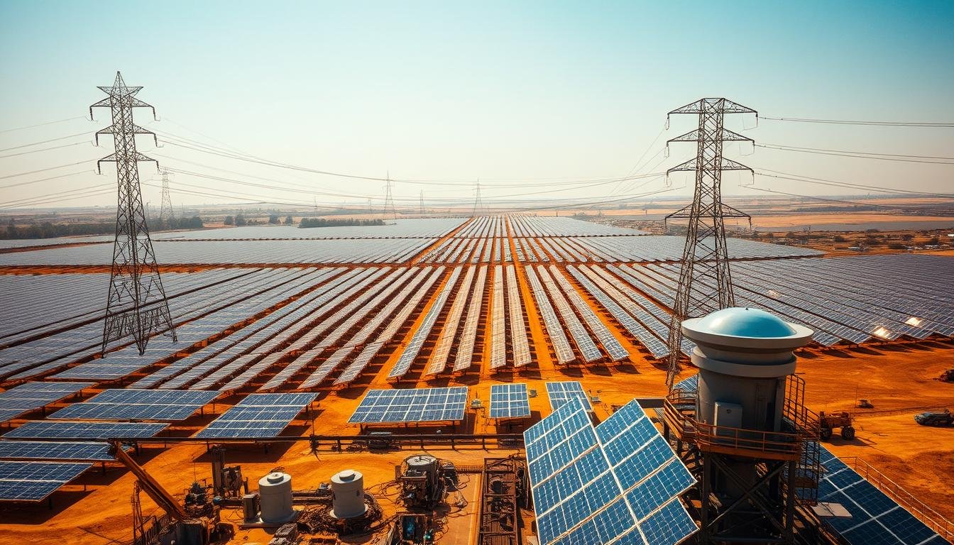 la plus grande centrale solaire du monde