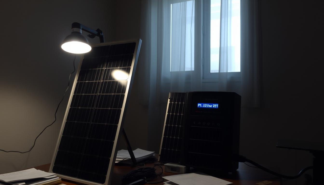 panneau solaire coupure de courant