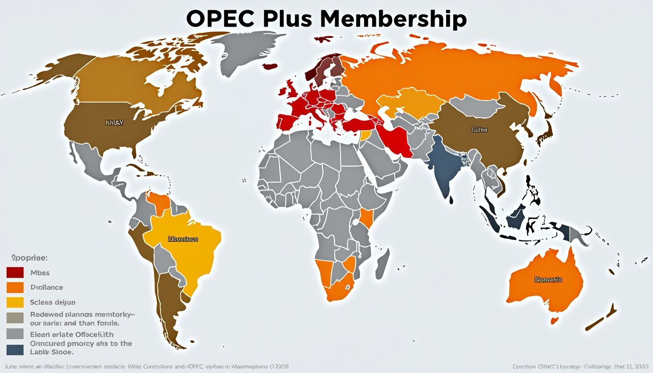 explorez les pays membres de l'alliance énergétique opep+ et comprenez leur rôle clé dans la régulation de la production mondiale de pétrole.