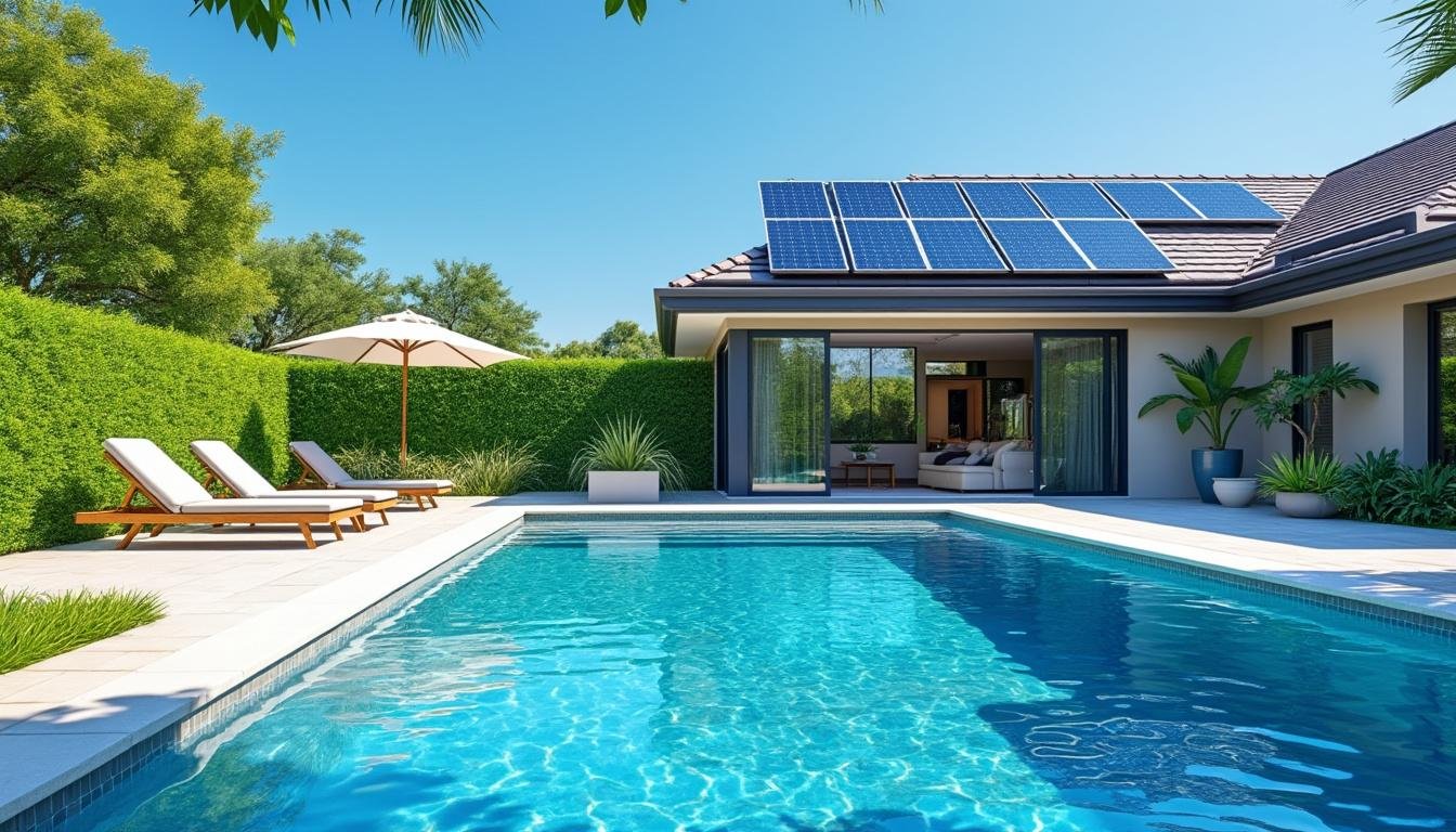 découvrez notre guide complet sur les panneaux solaires pour piscine et apprenez à chauffer votre eau naturellement, efficacement et écologiquement toute l'année.
