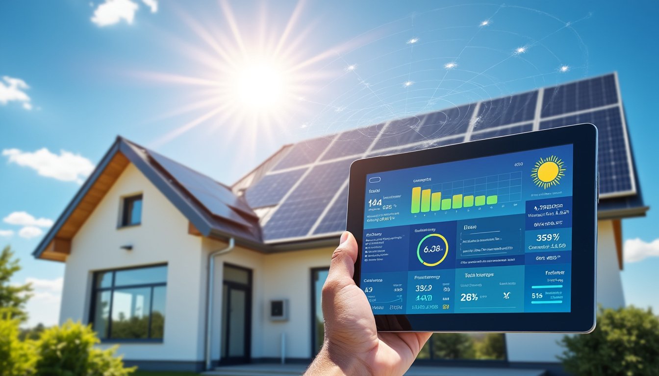 découvrez comment calculer la puissance idéale de panneaux solaires pour optimiser la production d'énergie de votre maison et réduire votre facture électrique.