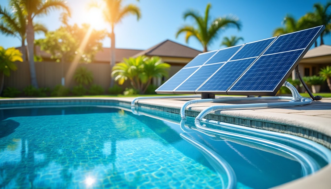 découvrez le guide complet du chauffage solaire pour piscines et apprenez comment profiter d'une eau tempérée toute l'année grâce à une solution écologique et économique.