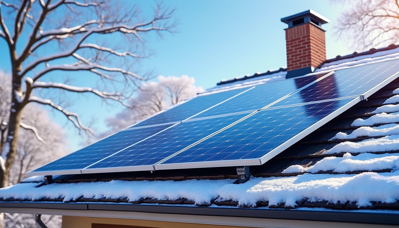 découvrez des astuces efficaces pour maximiser la production d'énergie de vos panneaux solaires en hiver malgré le froid et l'ensoleillement réduit.