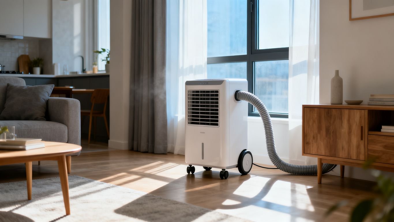 climatiseur mobile reversible : bruit, évacuation et conso